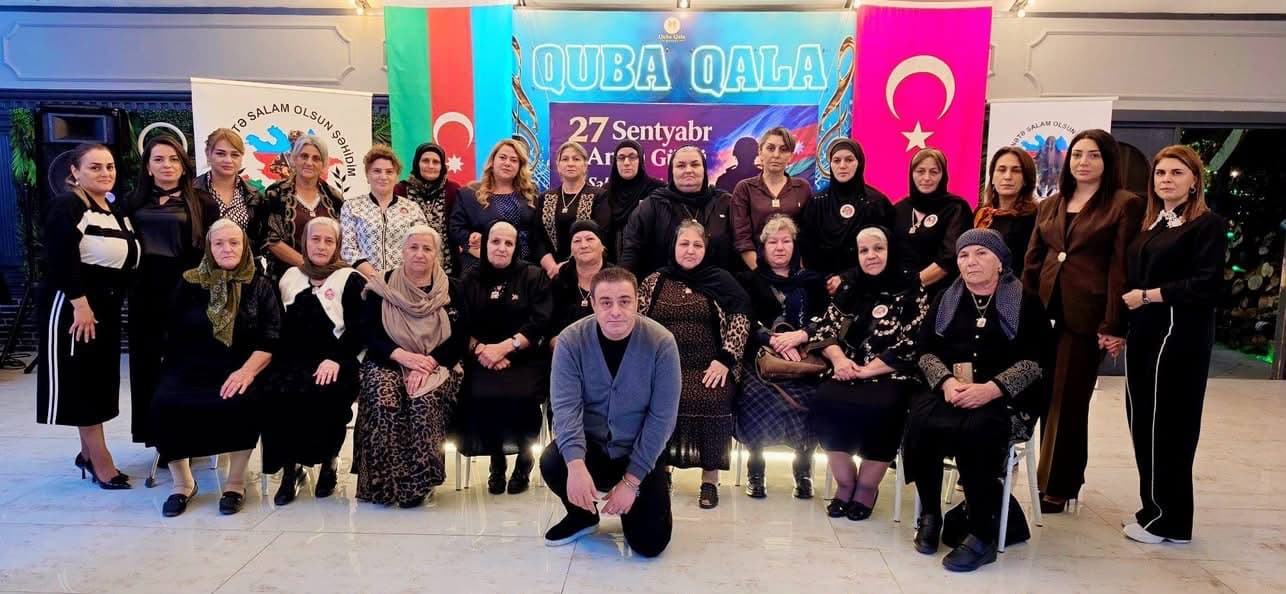 Şəhidlərimizin əziz xatirəsinə ehsan süfrəsi verilib