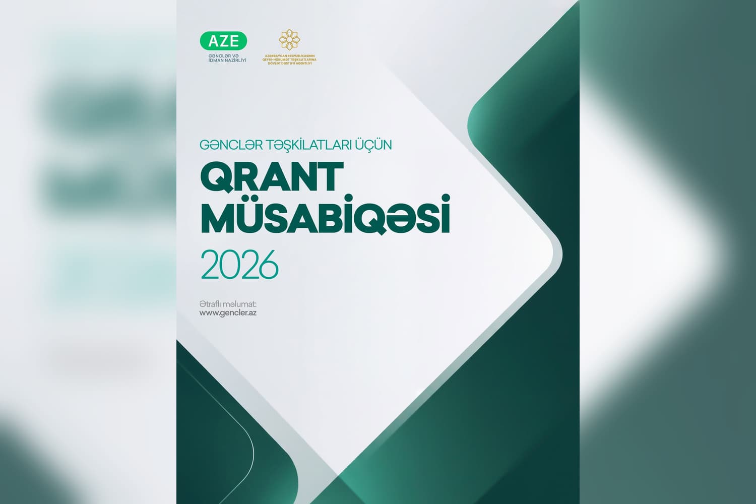 Gənclər təşkilatları üçün qrant müsabiqəsi elan edilib