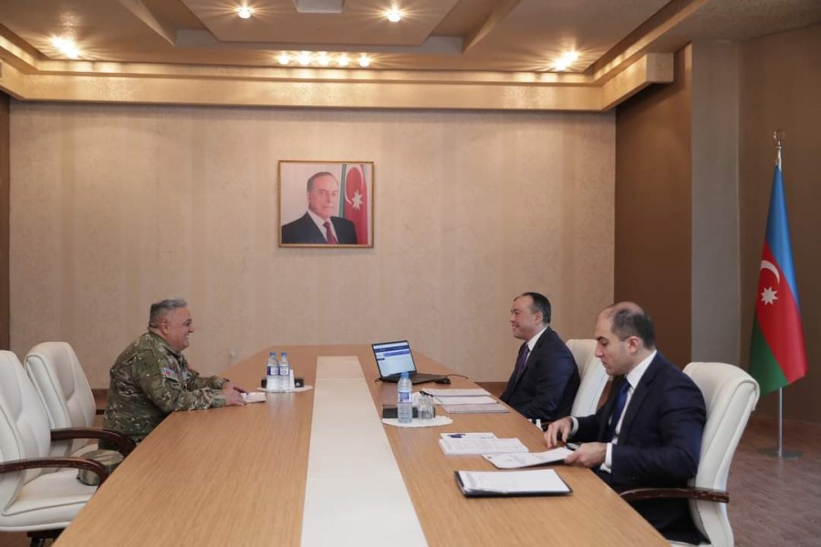 Nazir Sahil Babayev İmişlidə vətəndaşları qəbul edib