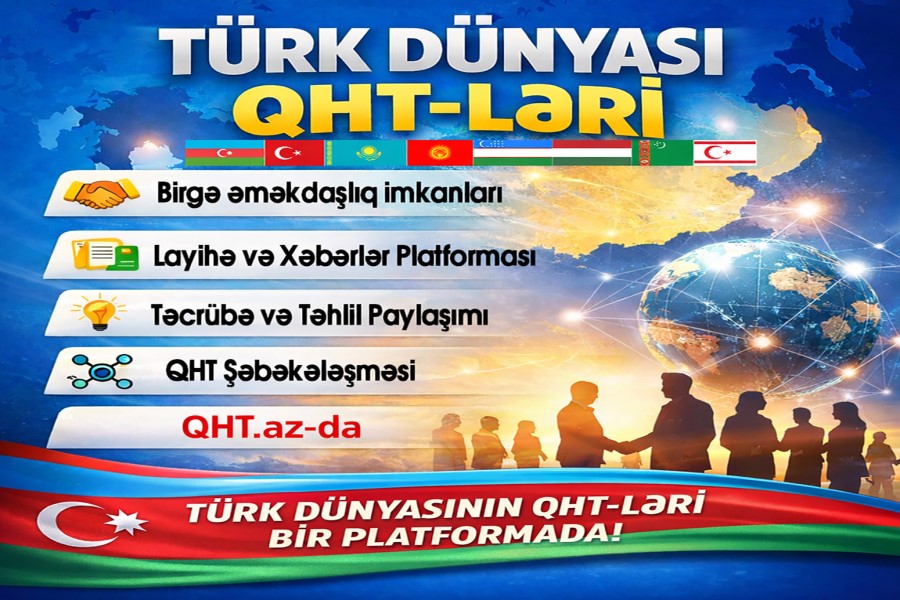 QHT.az-da yeni layihə: Türk Dünyası QHT-ləri
