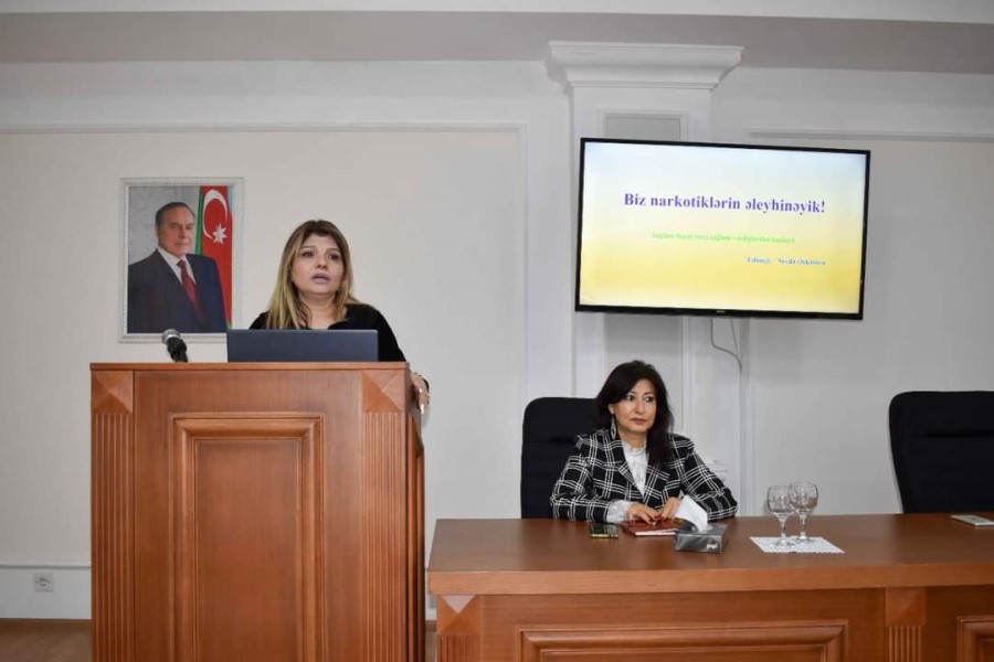 "Sağlam həyat, sağlam gələcək" adlı layihənin növbəti tədbiri Gəncə Dövlət Aqrar universitetində reallaşdı