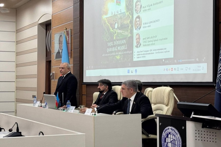 "Yaşıl Dünyanın Qarabağ Modeli” adlı ümumrespublika elmi məqalə müsabiqəsinin nəticələri açıqlanıb - FOTOLAR