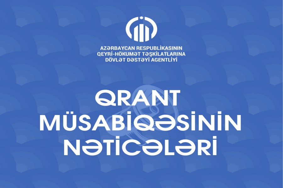QHT Agentliyi qrant müsabiqəsinin nəticələrini elan etdi - SİYAHI