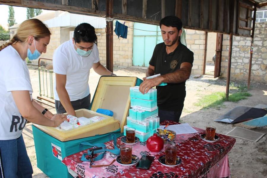 QHT dərman preparatlarını regiondan olan pasiyentlərə çatdırıb