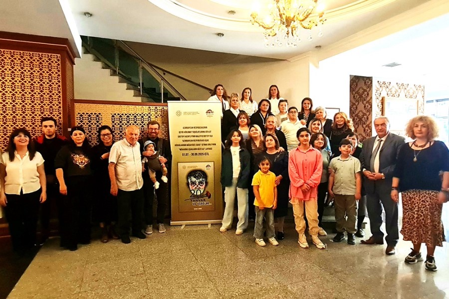 “Müharibə uşaqların gözü ilə” layihəsinin bağlanışı və kitab təqdimatı keçirildi - FOTOLAR