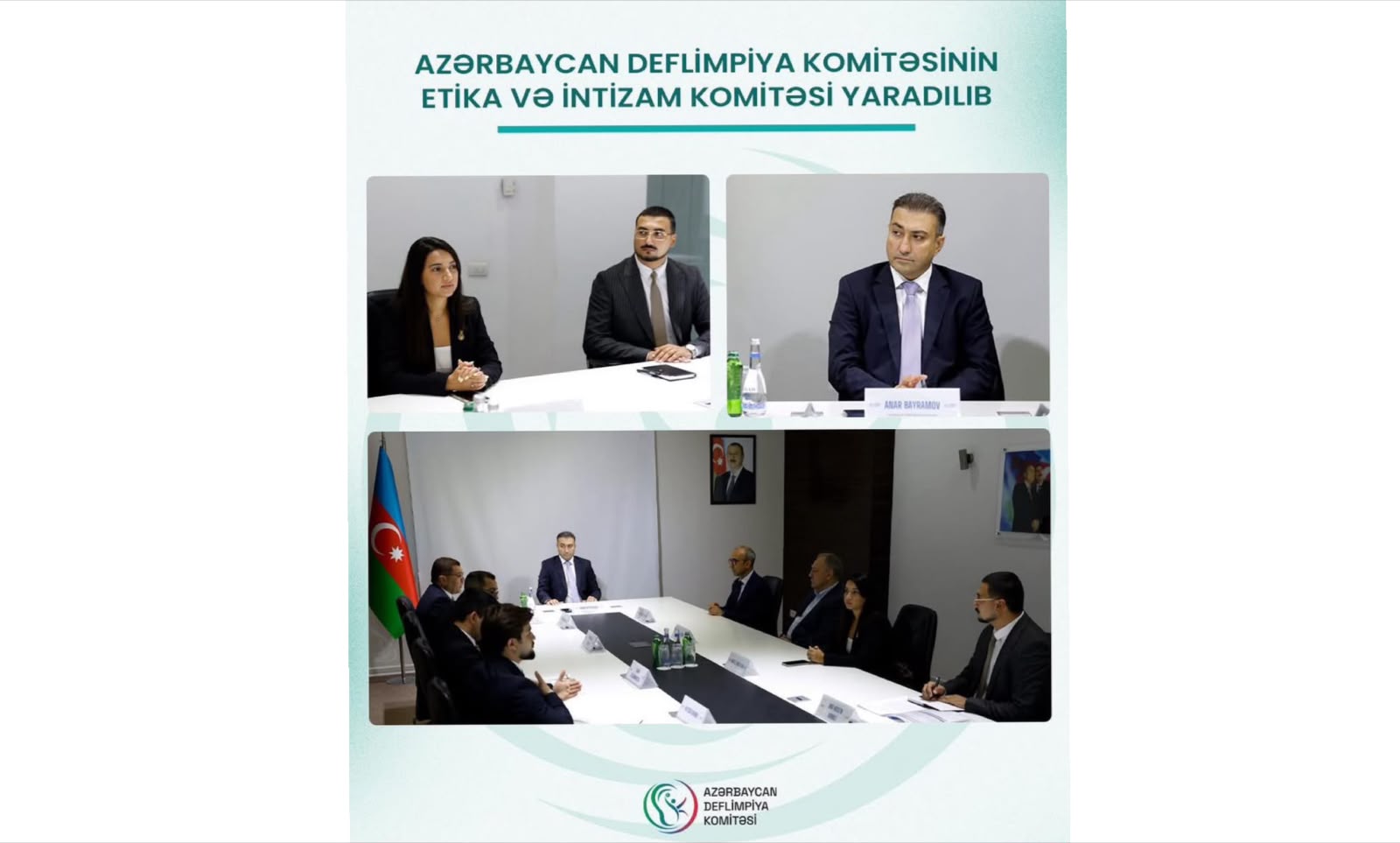 Nərgiz Abdulova Azərbaycan Deflimpiya Komitəsinin Etika və İntizam Komitəsinə üzv seçilib