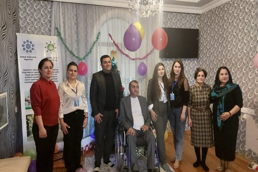 QHT Samux rayonu Günərzi Qayğı Mərkəzində bayram şənliyi təşkil edib - FOTOLAR