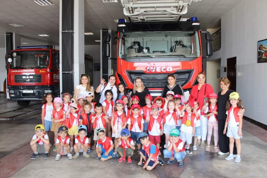 FHN-in Dövlət Yanğından Mühafizə Xidməti “açıq qapı günü” keçirib
