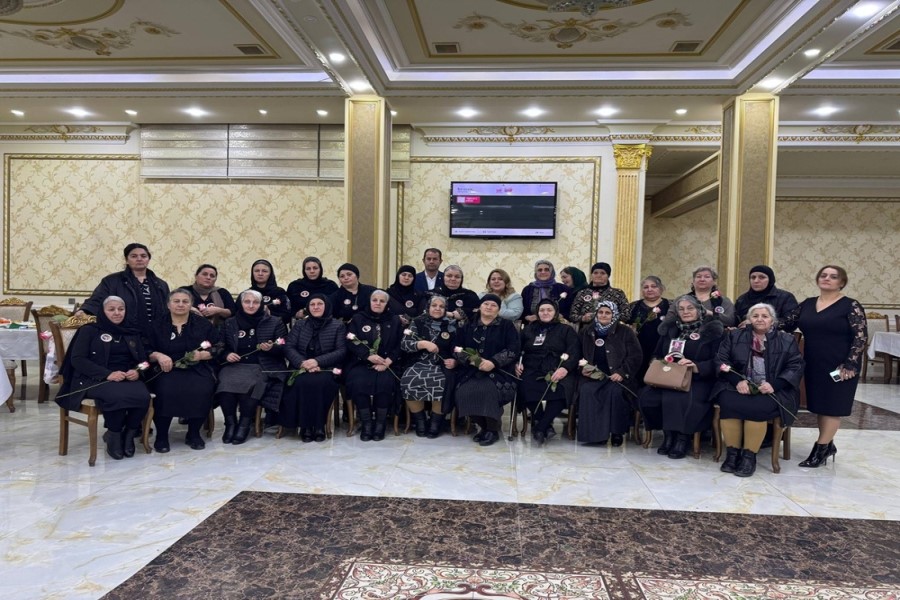 Qubada şəhid ailələri üçün 8 Mart və Ramazan münasibətilə iftar süfrəsi təşkil olunub - FOTOLAR