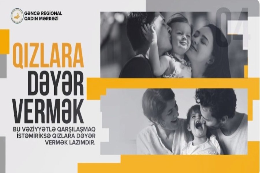 Qızlara dəyər verək, ədalətli cəmiyyət naminə qızlar üçün bərabər imkanlar yaradaq - VİDEOLAR