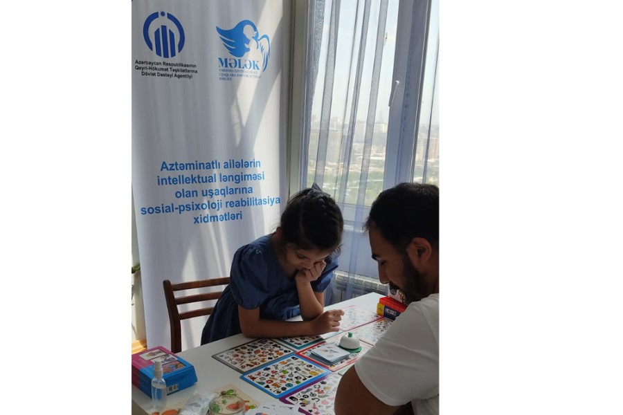 Uşaqlar sosial- psixaloji reabilitasiyaya cəlb olunur - FOTOLAR