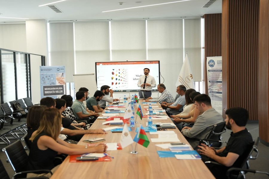 “Mikrosahibkarlıqda innovativ həllər” layihə çərçivəsində Bakı şəhərində təlim keçirilib - FOTOLAR