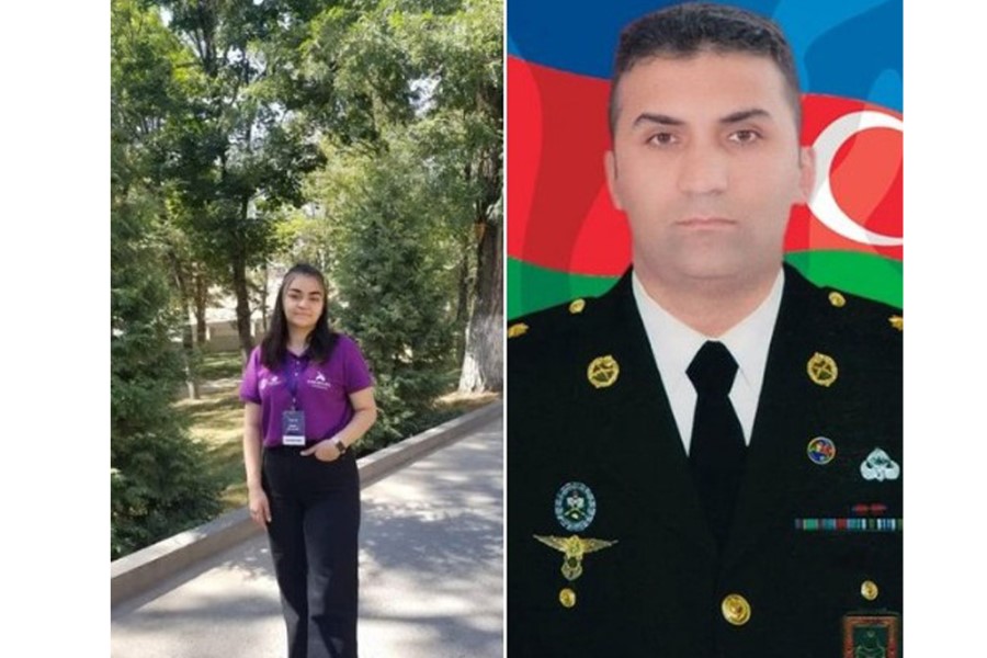 Şəhidimizin qızı İLK UĞURA İMZA ATIB