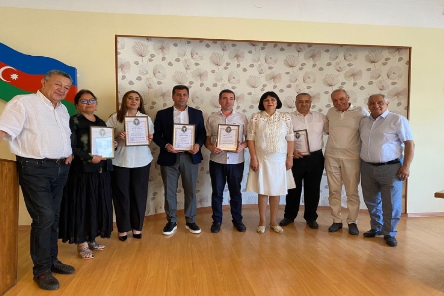 Həsən bəy Zərdabi adına mükafat təqdim olundu -FOTOLAR