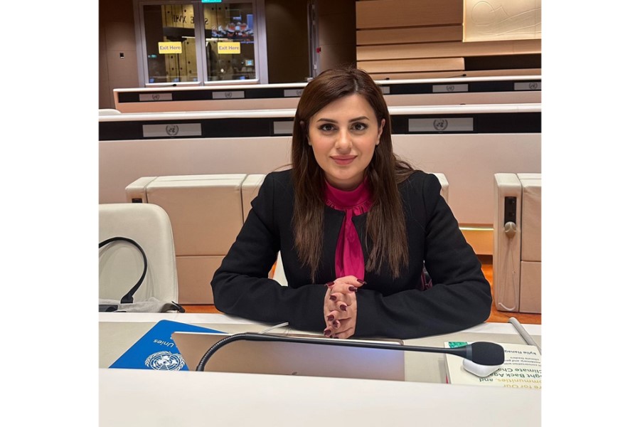 Pərvanə Vəliyeva BMT-in Cenevrə qərargahında çıxış edib - FOTOLAR