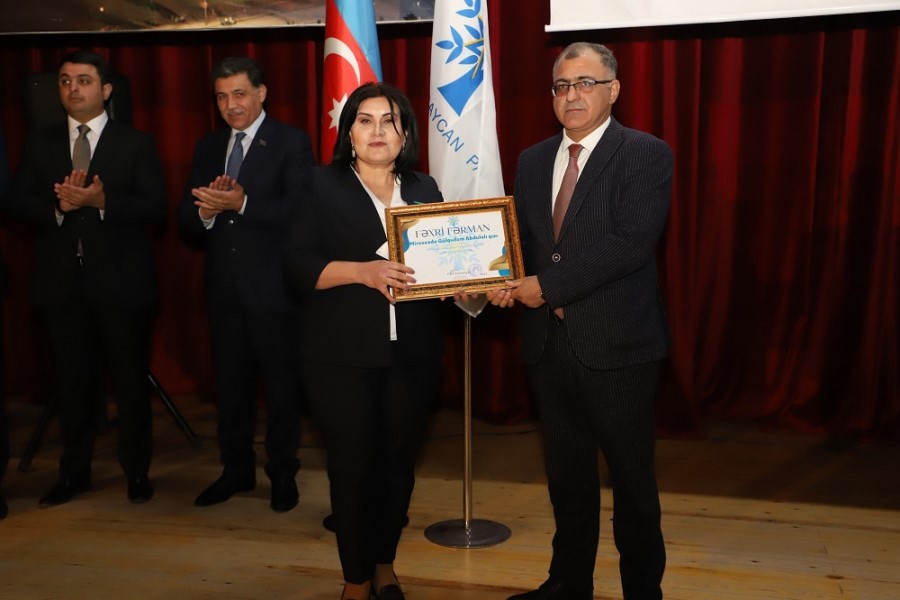 QHT sədri Fəxri Fərmanla təltif olunub - FOTO