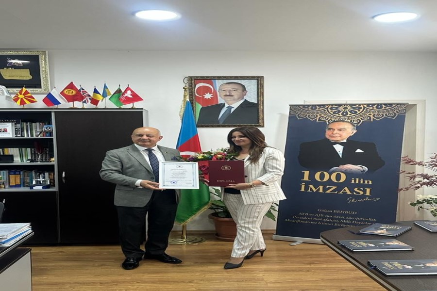 “ 100-ilin İMZSASI”nın müəllifi Türk Dünyası Araşdırmaları Beynəlxalq Elmlər Akademiyası tərəfindən mükafatlandırıldı…
