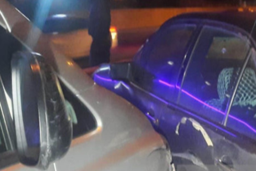 Bakı-Sumqayıt şosesində mikroavtobusun iştirakı ilə zəncirvari qəza baş verib, xəsarət alan var - FOTO