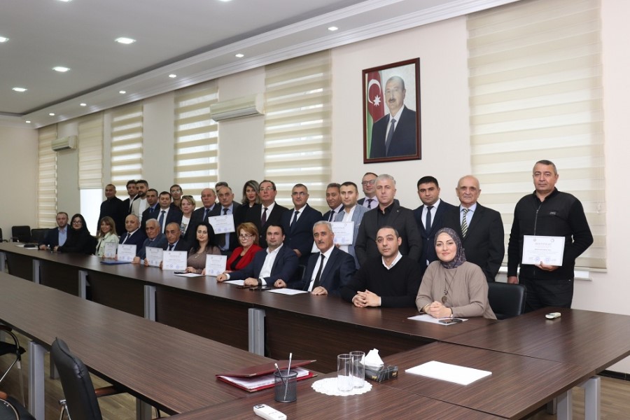 Mediatorlar üçün keçirilən ixtisas artırma kurslarının daha bir mərhələsi başa çatıb