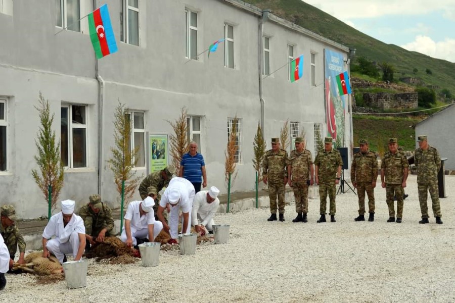 Baş Qərargah rəisi bir neçə döyüş mövqeyində olub