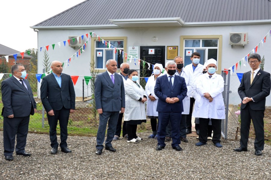 Masallının Qodman kəndində yeni həkim məntəqəsi istifadəyə verilib - FOTOLAR