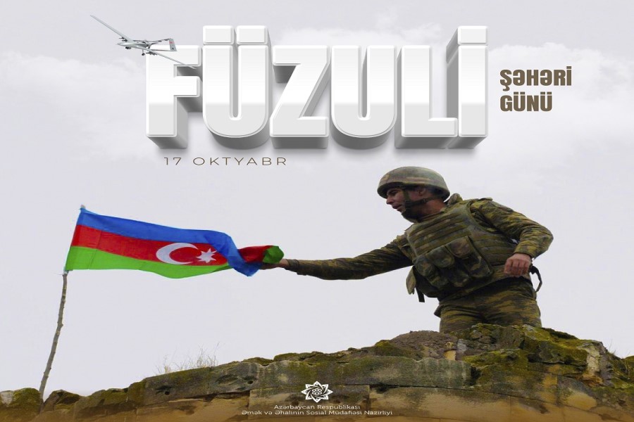 Bu gün Füzuli şəhəri günüdür