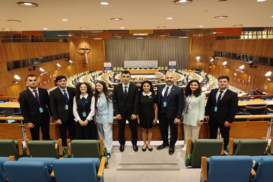 Azərbaycanlı nümayəndə heyəti ECOSOC #Youth2030 Forumunda iştirak edir