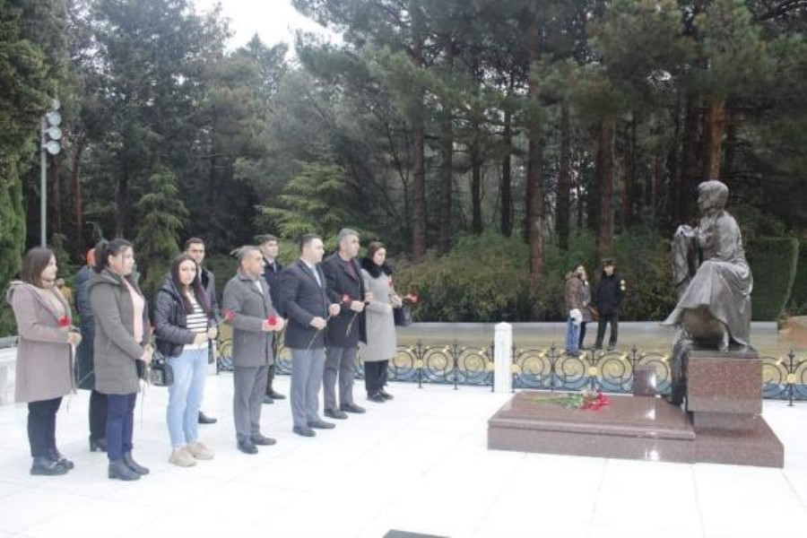 Masallı gəncləri Ulu Öndərin məzarını və II Fəxri xiyabanı ziyarət ediblər