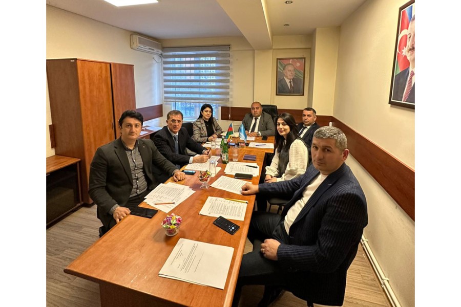 Dövlət Gömrük Komitəsi yanında İctimai Şuranın yeni ofisində ilk iclas keçirilib - FOTOLAR
