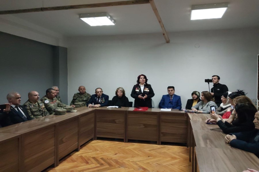 "Ulu öndər Heydər Əliyev 100 və 20 yanvar qürur yerimizdir" adlı tədbir keçirilib