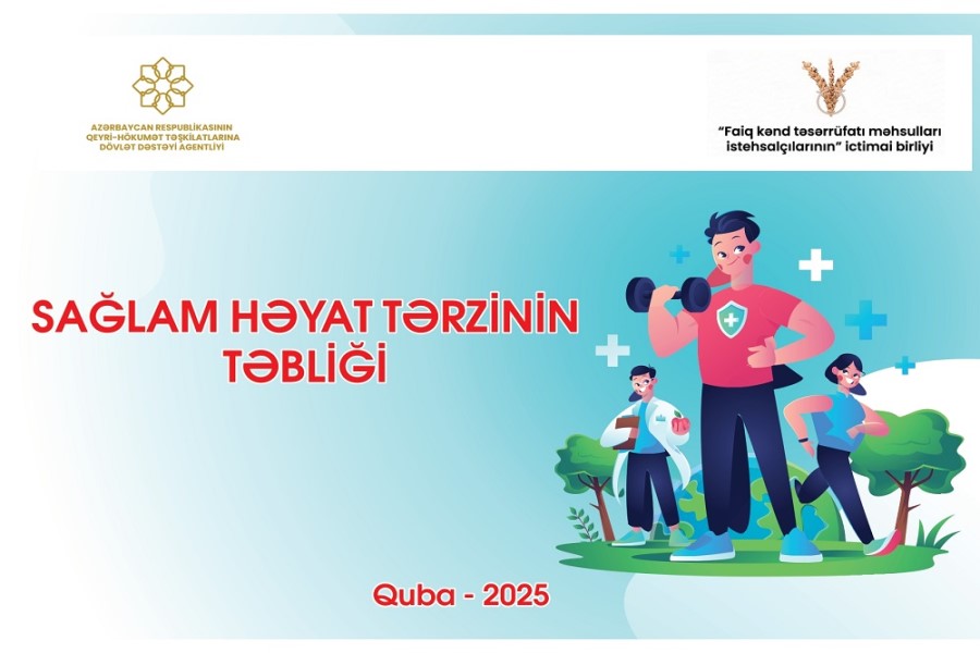 “Sağlam həyat tərzinin təbliği” mövzusunda tədbirlərin təşkili layihəsinin icrasına start verilib