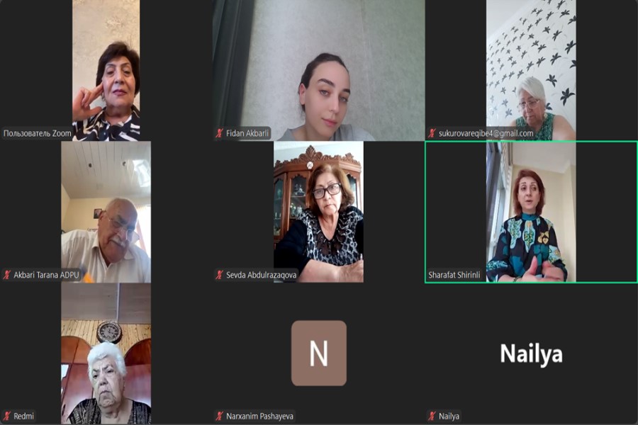 "Mənə işıq göstər" layihəsi çərçivəsində ilk onlayn mentorluq görüşü həyata keçirilib - FOTOLAR
