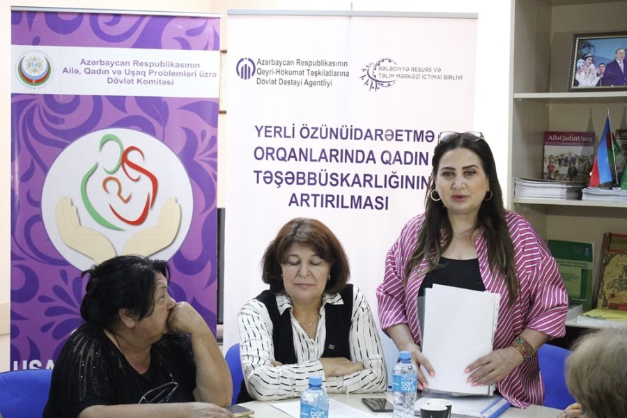 Bələdiyyə Resurs və Təlim Mərkəzi İctimai birliyi tərəfindən icra olunan layihənin icrası davam edir - FOTOLAR