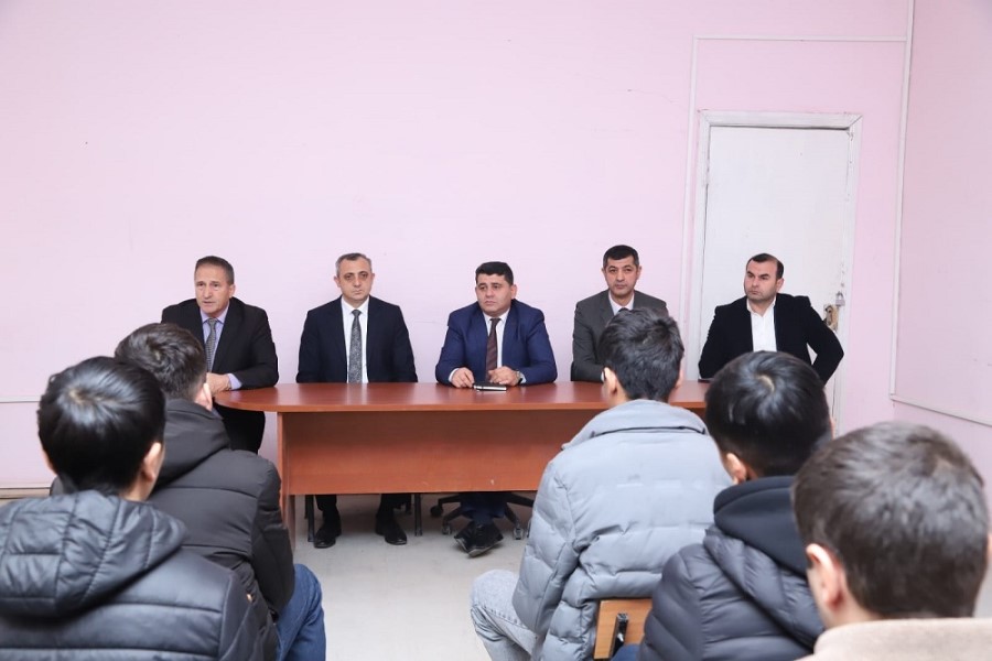 Sabirabad 1 saylı Mediasiya Təşkilatı ilə Sabirabad Rayon Peşə Liseyi görüş keçirilib