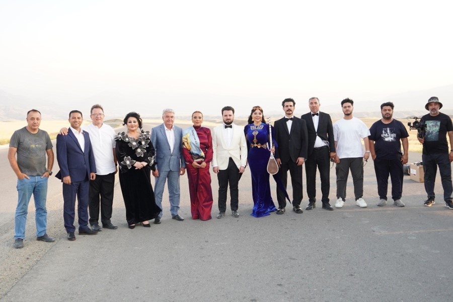 "Zəngəzur mahnısı"nın klip çəkilişləri başa çatıb - FOTOLAR
