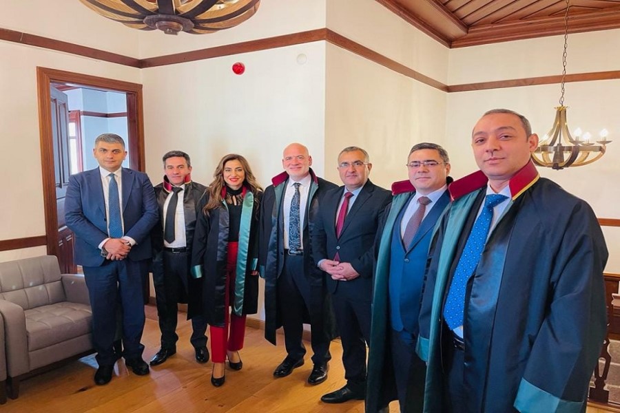 Mediasiya Şurasının nümayəndə heyəti Türkiyə Cumhuriyyətində görüşlərini davam etdirir - FOTOLAR