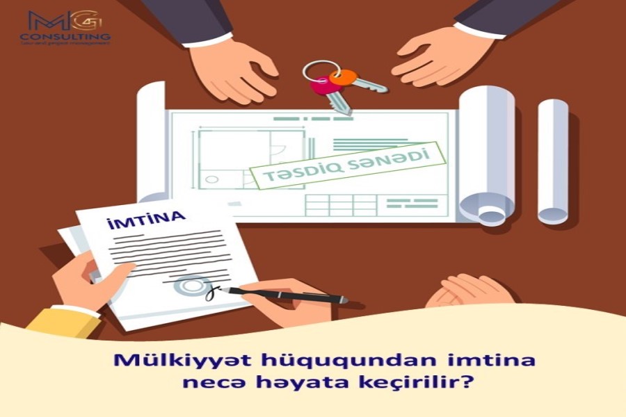 Mülkiyyət hüququndan imtina necə həyata keçirilir?