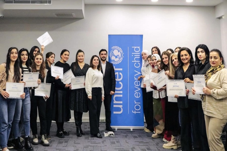 UNICEF dayələr üçün təlim təşkil edib - FOTOLAR