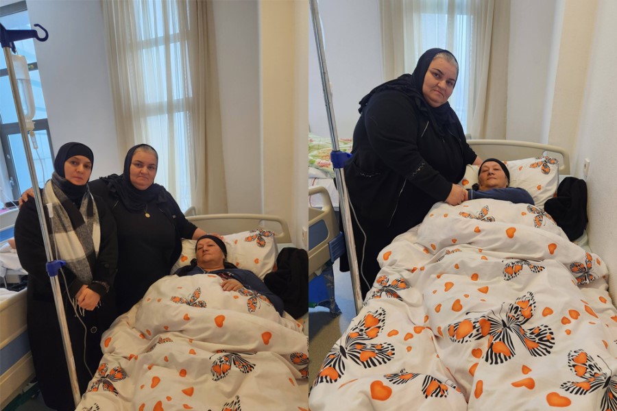 Quba Rayon Mərkəzi Xəstəxanasında şəhid anasına uğurlu əməliyyat həyata keçirilib - FOTOLAR