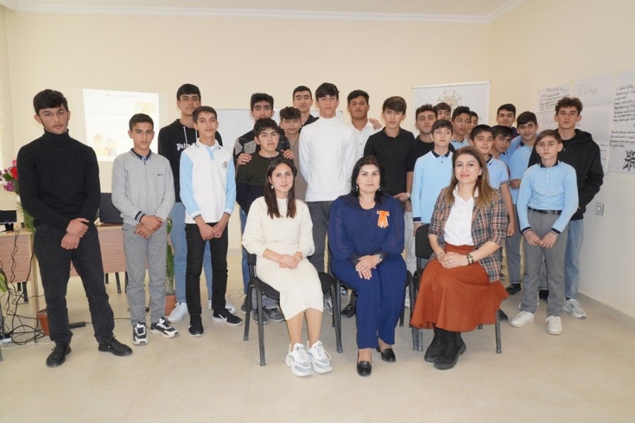 “Bullinqə birlikdə “Son” deyək!” adlı oğlanlar arasında üçüncü təlim keçirilib - FOTOLAR