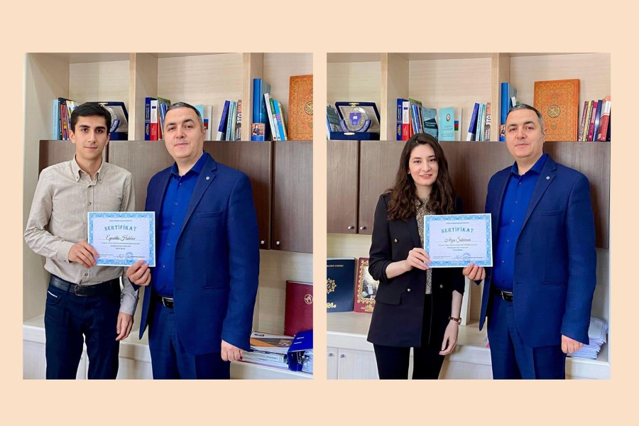 Hüquq və İnsan Haqları İnstitutunun ilk könüllülərinə sertifikatlar təqdim olunub - FOTO