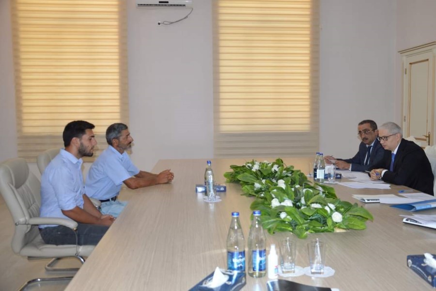 Nazir müavini Hidayət Abdullayev Ağdam rayonunda vətəndaşları qəbul edib