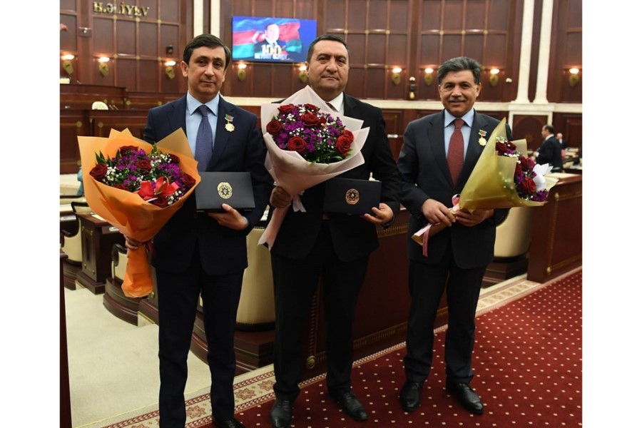 Prezident Müşfiq Məmmədlini təltif edib - FOTOLAR