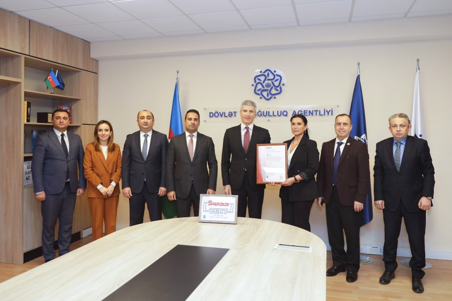 Dövlət Məşğulluq Agentliyi ISO 37001:2016 beynəlxalq sertifikatına layiq görülüb - FOTO
