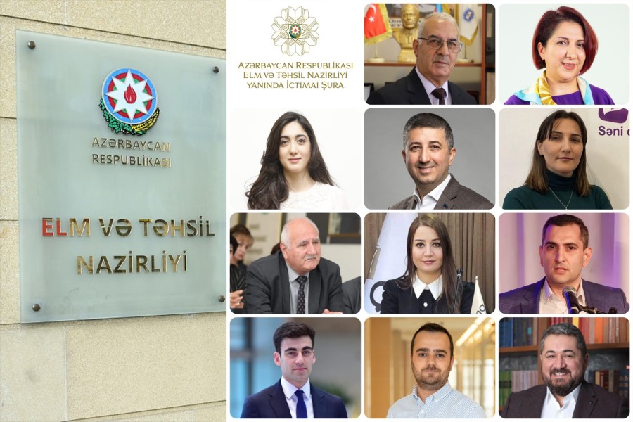 Elm və Təhsil Nazirliyi yanında İctimai Şuranın təkibi tam yeniləndi - Yeni üzvlər KİMLƏRDİR