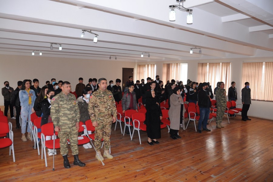 "QÜRUR" şəhid ailələri xeyriyyə ictimai birliyi növbəti tədbir keçirib