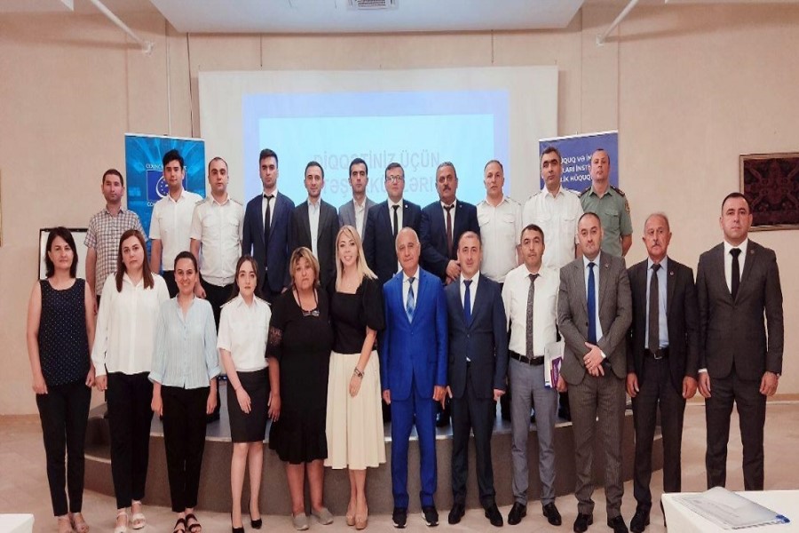 Hüquq və İnsan Haqları İnstitutu növbəti təlim keçirib