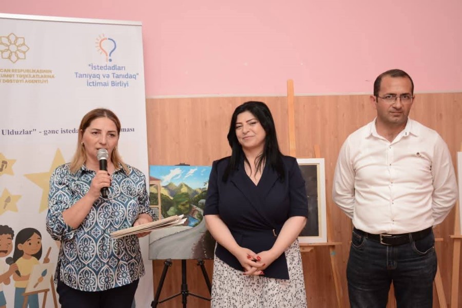 "İstedadları Tanıyaq və Tanıdaq” ictimai birliyi yeni tədbirlər planını açıqladı - FOTOLAR