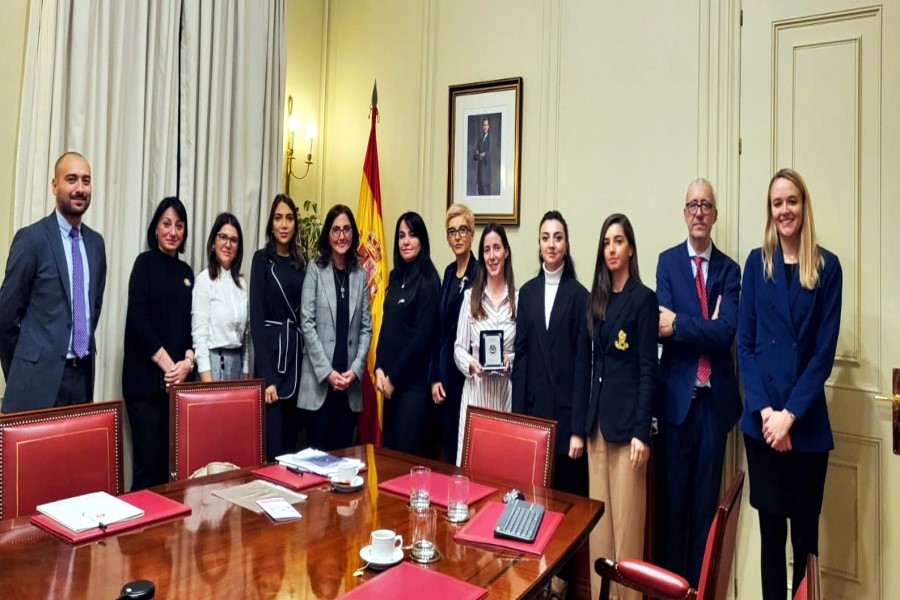 Ədliyyə Nazirliyin əməkdaşları İspaniyada təlim səfərində olub - FOTO