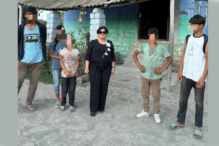 Faydalı olmaq istəyi sosial məsuliyyətin təzahürüdür: Neftçalada həssas ailələrə dəstək / FOTOLAR